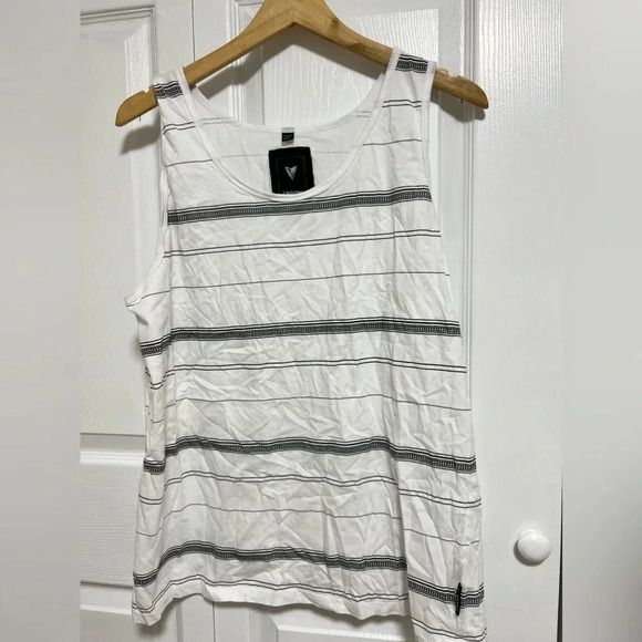 UNIVIBE Mens striped Tank top Size XL - Picture 1 of 7